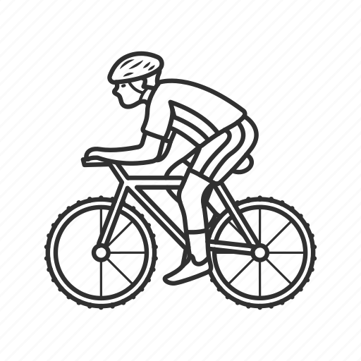 Bike, biking, cycling, cyclist, exercise, hobby, sport icon - Download on Iconfinder