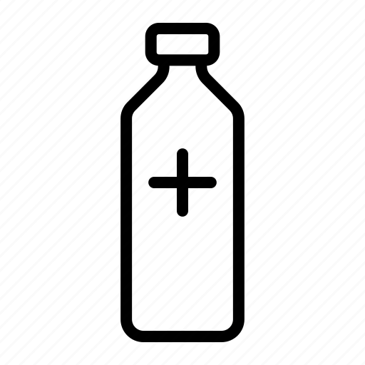Bottle, water, plastic, add, plus icon - Download on Iconfinder