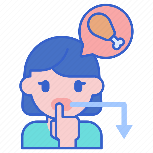 Bulimia, eating dissorder, food, eating, eat icon - Download on Iconfinder