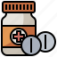 antibiotics, drug, healthcare, medical, medication, painkiller, tablet 