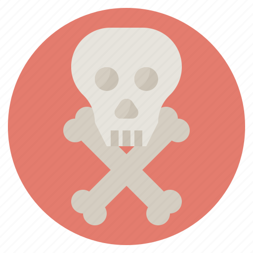 Danger, dead, death, healthcare, medical, miscellaneous, skull icon - Download on Iconfinder