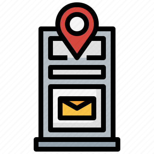 Box, email, location, mail, message, post icon - Download on Iconfinder