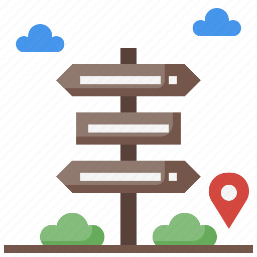 Direction, directional, sign, signs icon - Download on Iconfinder