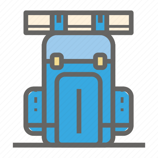 Adventure, back pack, gear, object, outdoor, camping, travel icon - Download on Iconfinder