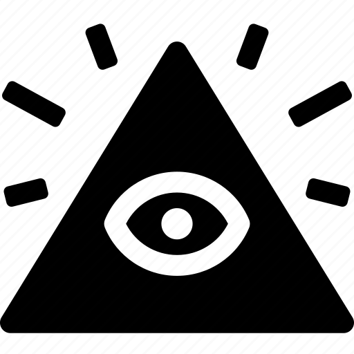 Eye, eye of providence, freemason, illuminati, pyramid, triangle icon - Download on Iconfinder