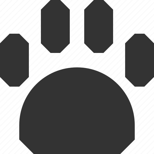 Animal, footprint, track, wild icon - Download on Iconfinder