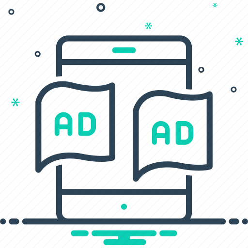 Ad, advertisement, blurb, device, reclame, tablet, technology icon - Download on Iconfinder