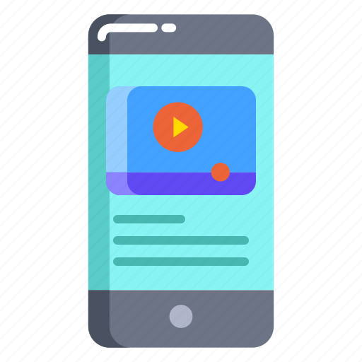 Mobile, video, movie icon - Download on Iconfinder