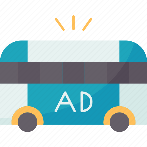 Advertising, bus, poster, media, transportation icon - Download on Iconfinder