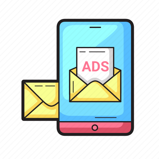 Advertising, email, email advertising, ad, marketing, advertisement, promotion icon - Download on Iconfinder