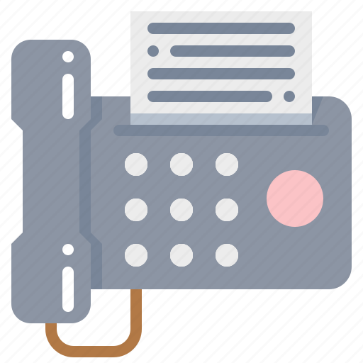 Data, document, fax, message, paper, telephone icon - Download on Iconfinder