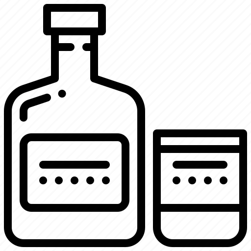 Beverage, bottle, glass, water icon - Download on Iconfinder