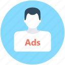 ad, advertising, marketing, marketing agent, personal marketing