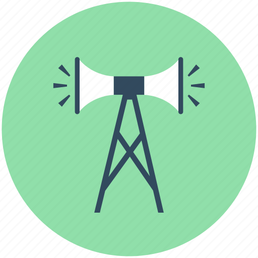 Announcement, broadcasting, bullhorn, loud hailer, megaphone icon - Download on Iconfinder