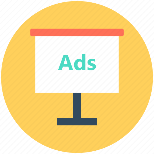 Ad board, advertisement, advertising, billboard, signboard icon - Download on Iconfinder