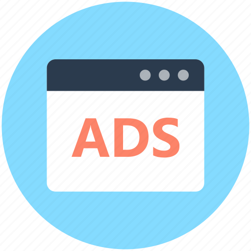 Ads, advertise, advertisement, online advertising, web advertisement icon - Download on Iconfinder