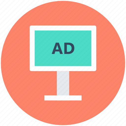 Ad board, advertisement, advertising, billboard, signboard icon - Download on Iconfinder