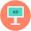 ad board, advertisement, advertising, billboard, signboard 