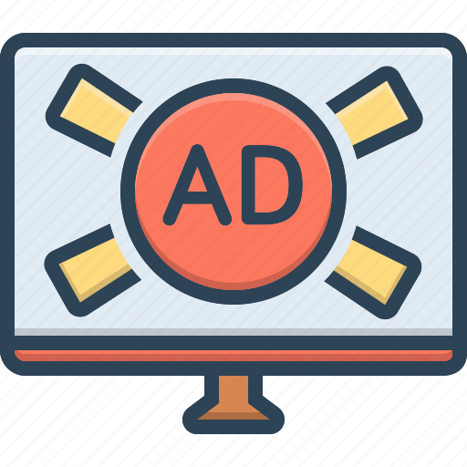 Ads, advertisement, broadcasting, marketing, promotion, television, tv icon - Download on Iconfinder