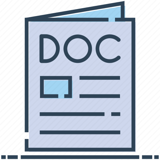 Doc, document, feedback, letter, print media icon - Download on Iconfinder