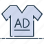 advertising, clothes, promotional shirt, shirt ad, t-shirt 