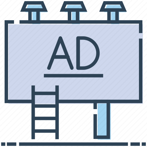 Ad, advertisement, advertising, billboard, sign board icon - Download on Iconfinder