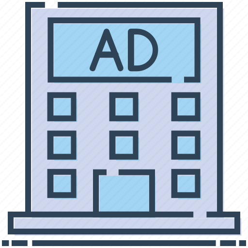 Advertisement, advertising, apartment, building, digital marketing icon - Download on Iconfinder