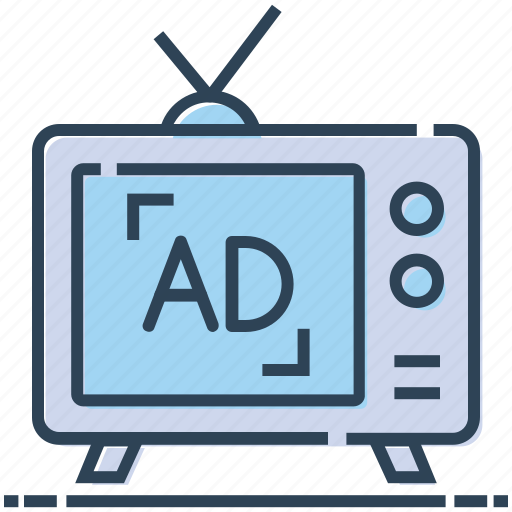 Ad, advertising, media, promote, television, tv icon - Download on Iconfinder