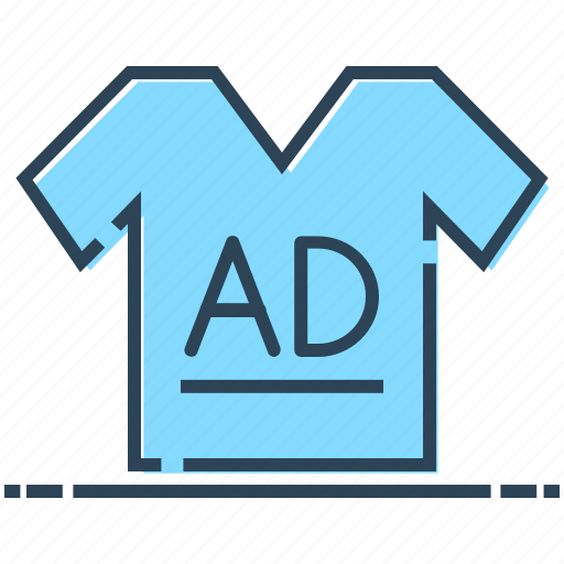 Advertising, clothes, promotional shirt, shirt ad, t-shirt icon - Download on Iconfinder