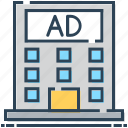 advertisement, advertising, apartment, building, digital marketing