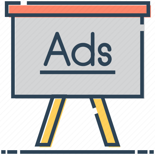 Ad, advertisement, advertising, billboard, board, signboard icon - Download on Iconfinder