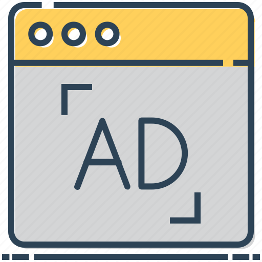 Ad, advertisement, advertising, online ad, website icon - Download on Iconfinder