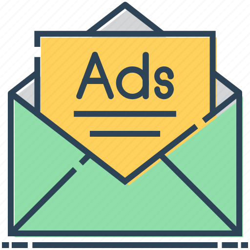 Advertisement, advertising, email, envelope, letter, marketing icon - Download on Iconfinder