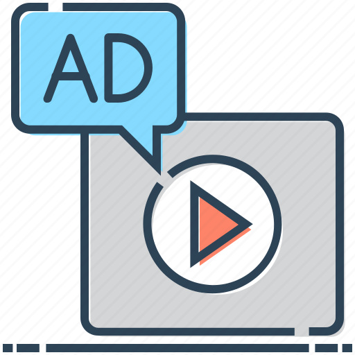 Ad, advertising, media, multimedia, video icon - Download on Iconfinder