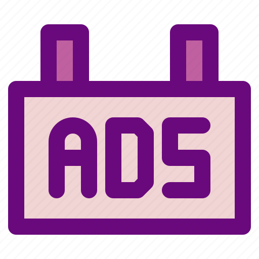 Advertising, promotion, marketing, advertisement, ads, banner, billbboard icon - Download on Iconfinder