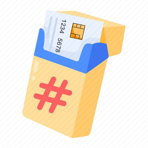 Bank card, card payment, digital payment, credit card, cigarette pack icon - Download on Iconfinder