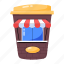 marketplace, coffee shop, store, retail store, coffee cafe 