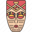 mask, bakongo, kongo, african, culture