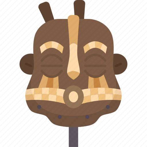 Mask, biombo, ethnic, african, wooden icon - Download on Iconfinder