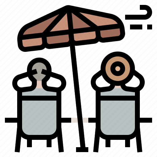 Retire, retirement, travel, vacation, ageing society icon - Download on Iconfinder
