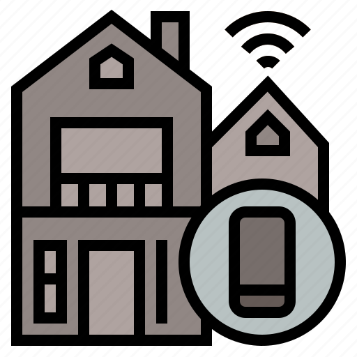 Home, remote, smarthome, wifi, ageing society icon - Download on Iconfinder