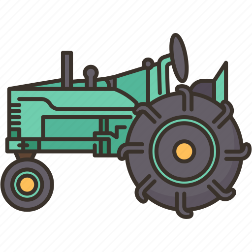 Tractor, farming, vehicle, harvester, grader icon - Download on Iconfinder