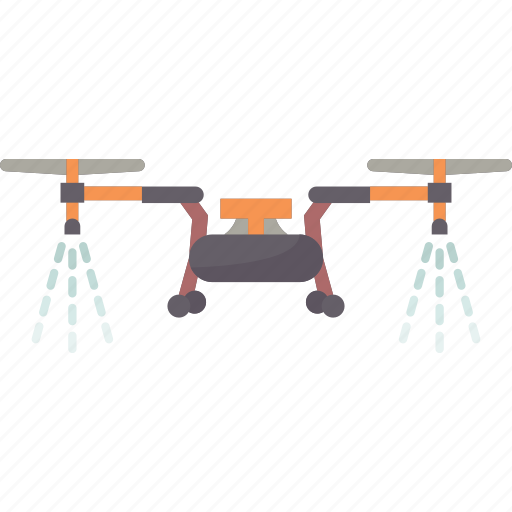 Agriculture, drone, spraying, seeds, technology icon - Download on Iconfinder
