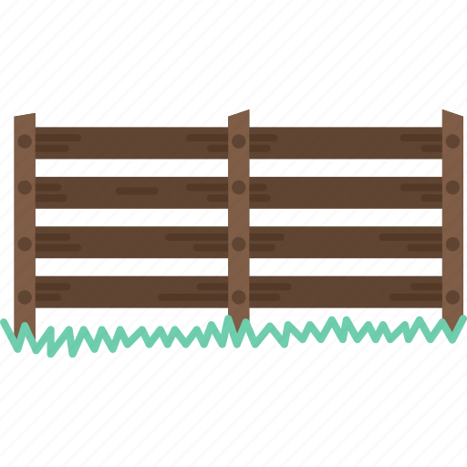 Fence, boundary, defense, wall, barricade icon - Download on Iconfinder