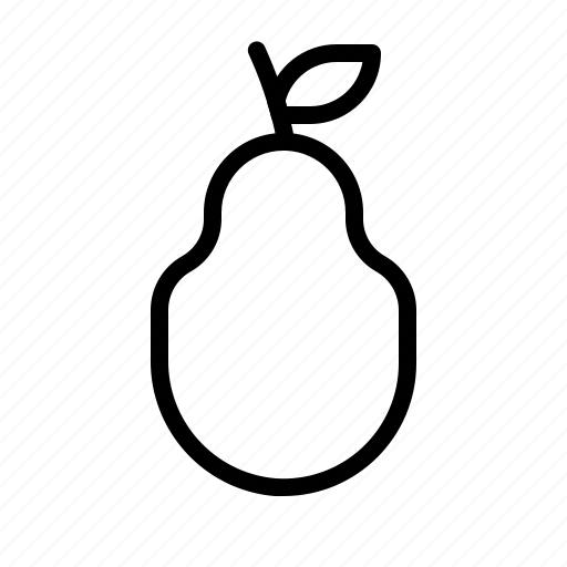 Pear, fruit, food, healthy, organic, fresh, diet icon - Download on Iconfinder