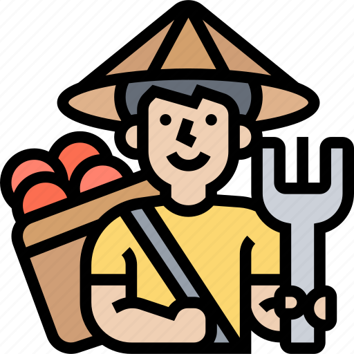 Farmer, agriculture, worker, harvest, farming icon - Download on Iconfinder