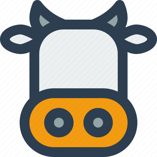 Cow, animal, fauna, farming, farm icon - Download on Iconfinder