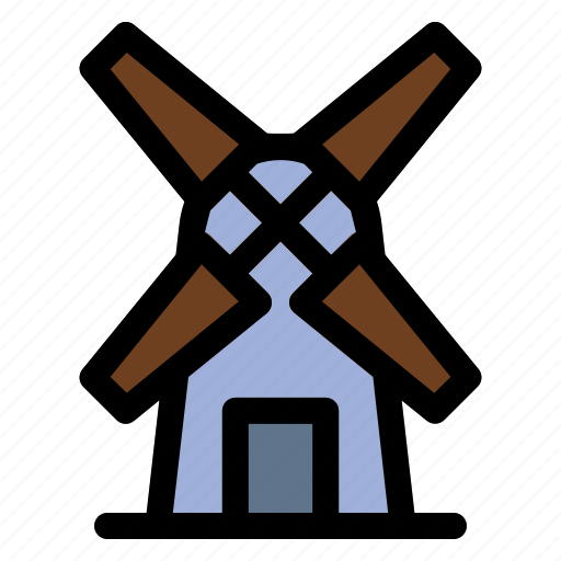 Windmill, farm, energy, agriculture, farming icon - Download on Iconfinder