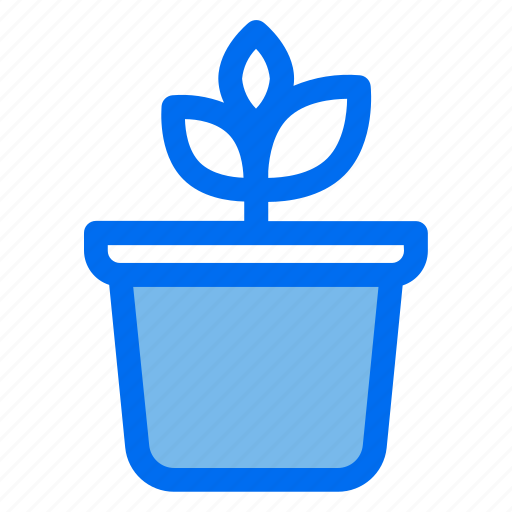 Pot, plant, gardening, agriculture, tree icon - Download on Iconfinder