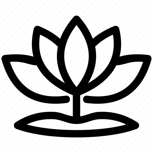 Lotus, floral, nature, flower, plant, blossom icon - Download on Iconfinder